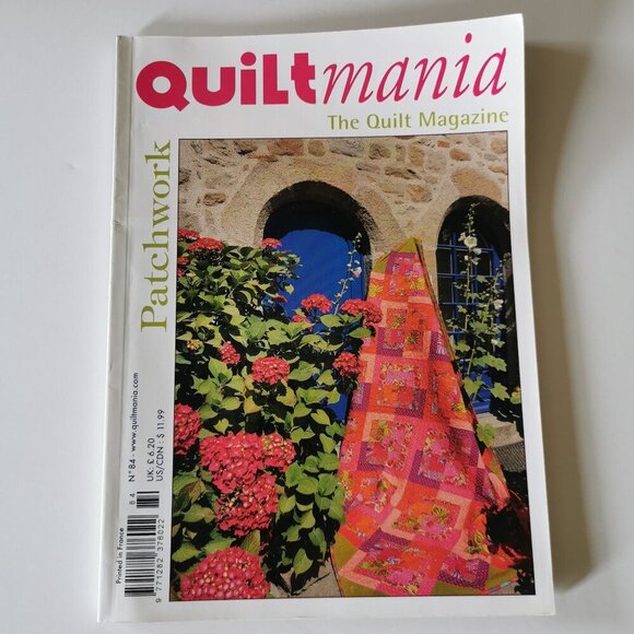 Quiltmania Magazine Quilt #84 Issue 2011 Crafts Quilting Patterns Patchwork - Picture 1 of 6